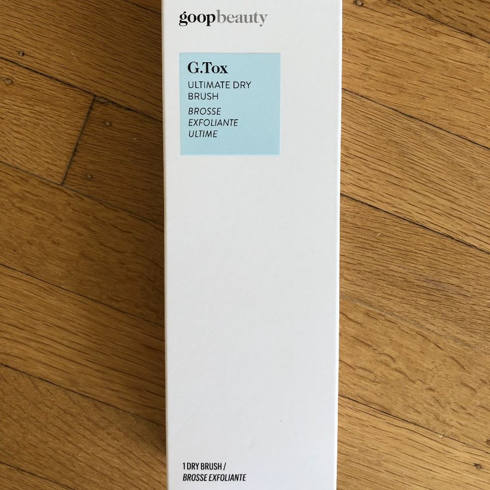 NWOT Goop G.Tox dry brush